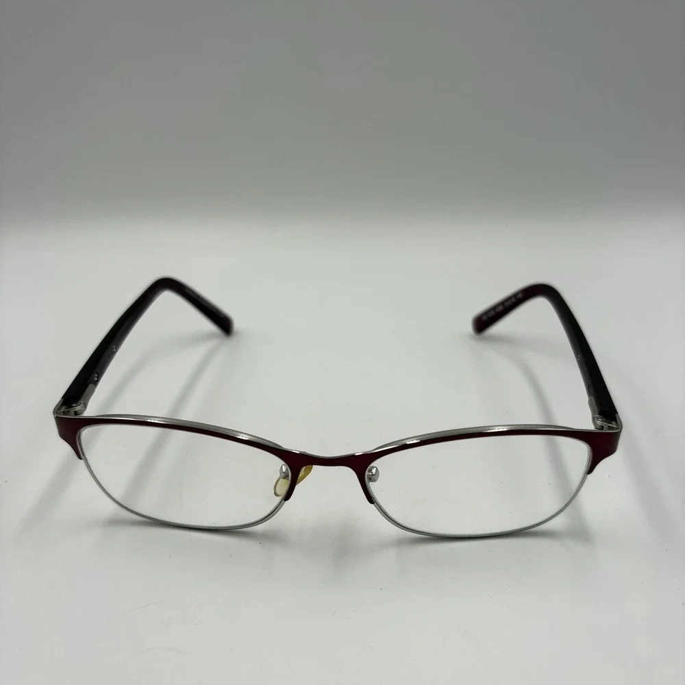 Armani Exchange Glasses Womens Red Square Frames‎ AX 1010 6050 53-16-140 *flaw*